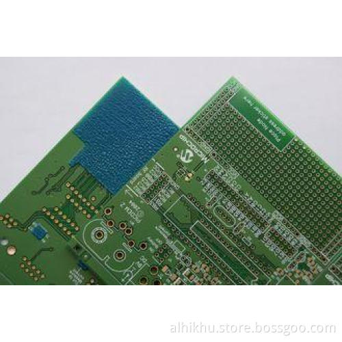 28 Layer Thick Green Immersion Gold PCB Solder Mask / Peela